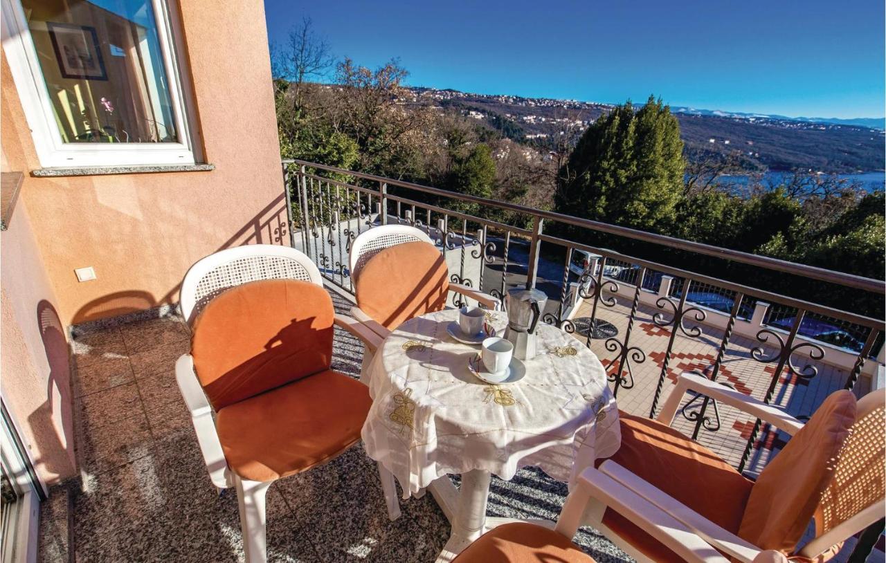 Stunning Apartment In Volosko With House Sea View Exterior photo